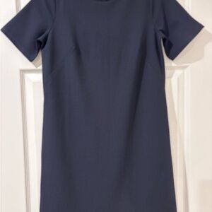 Ann Taylor Classic Navy Mini Dress